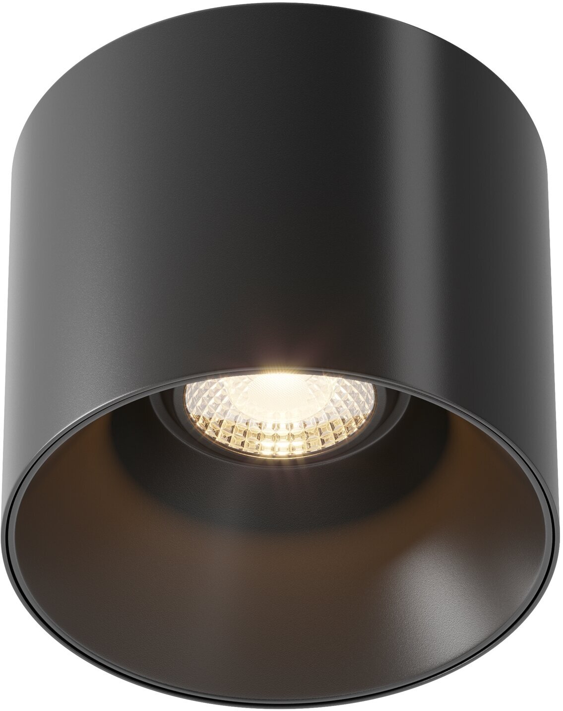 Накладной светильник Maytoni Alfa LED C064CL-01-15W3K-D-RD-B, LED, кол-во ламп:1шт, Черный