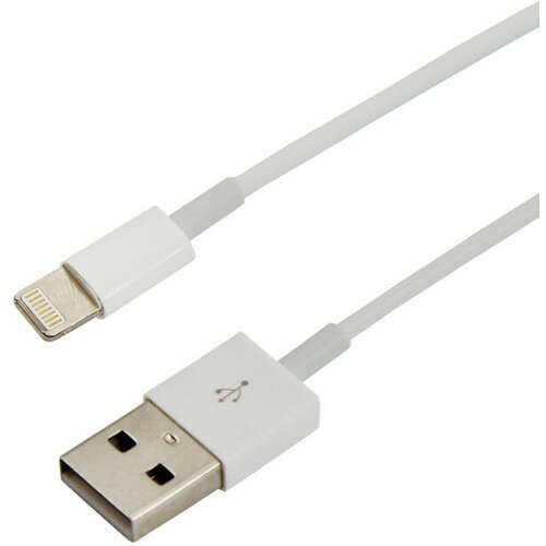 Кабель USB-iPhone силикон 1 м