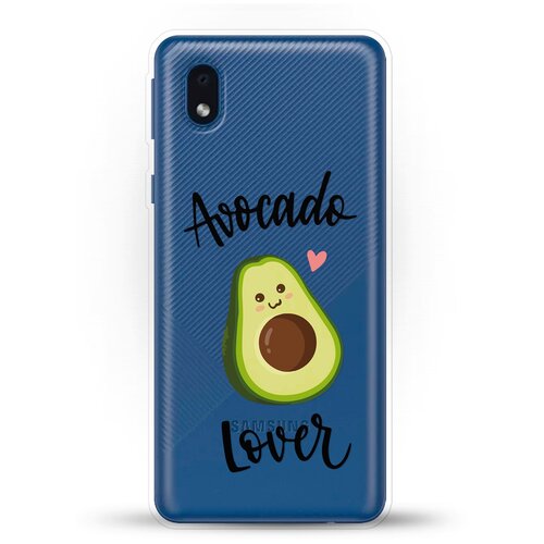 фото Силиконовый чехол любитель авокадо на samsung galaxy a01 core andy & paul