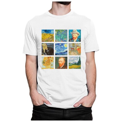 фото Футболка dream shirts ван гог мужская s белая