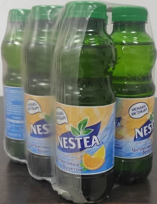 Чай Nestea зеленый Цитрусовые фрукты 0.5 л. ПЭТ упаковка 6 штук - фотография № 4