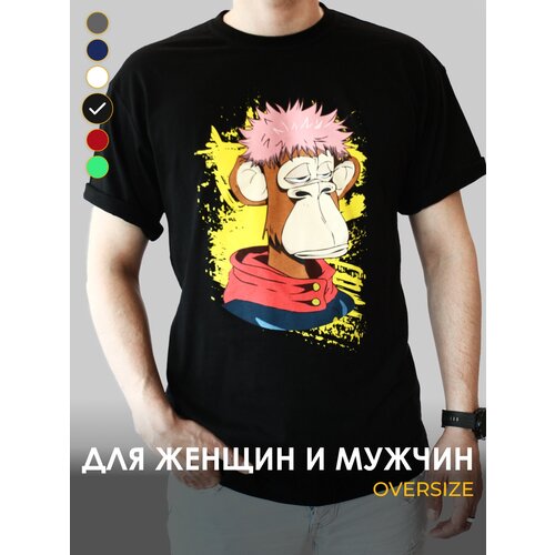 фото Футболка solmax, размер 44-46, черный