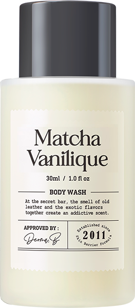 Гель для душа с ароматом матча латте Derma: B Narrative Body Wash Matcha Vanilique 30 мл