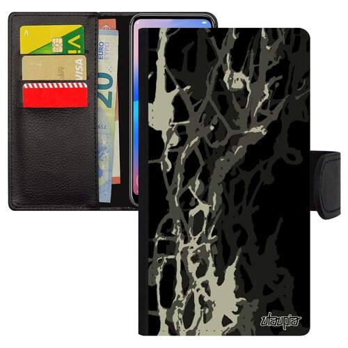 фото Чехол-книжка на мобильный apple iphone 6 6s plus, "огонь" эффект декоративный utaupia