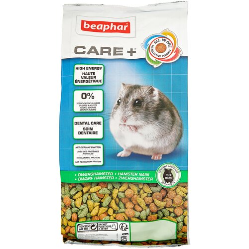 Корм для джунгарских хомяков Beaphar Care+ Dwarf Нamster 250 г