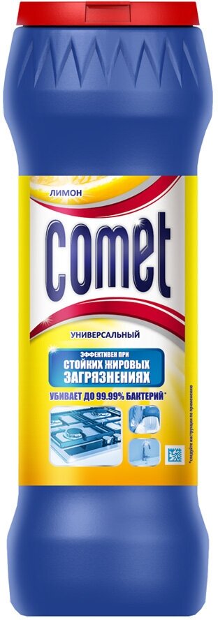 Порошок универсальный Лимон Comet, 475 мл, 0.475 г - фотография № 13