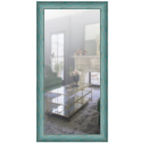 фото Зеркало в широкой раме 40 x 80 см, модель p045076 аурита