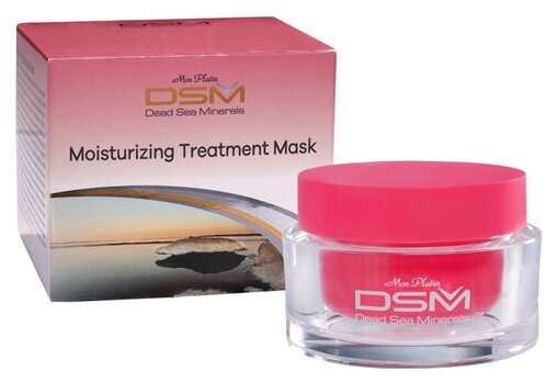 Увлажняющая маска красоты для лица Mon Platin DSM Moisturizing Treatment Mask 50 мл