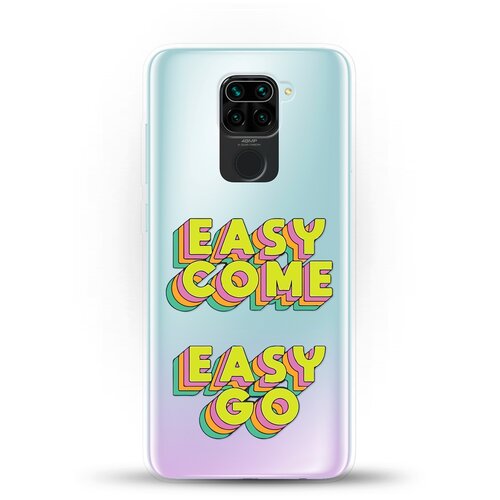 фото Силиконовый чехол easy go на xiaomi redmi note 9 andy & paul