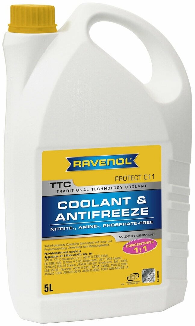 Антифриз RAVENOL TTC - Protect C11 Concentrate