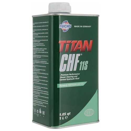 Жидкость ГУР FUCHS Titan CHF 11S (ранее Pentosin CHF 11S) 1 л