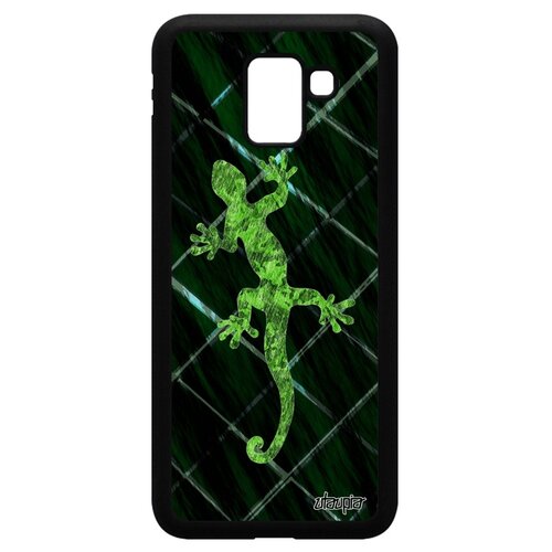 фото Чехол на телефон samsung galaxy j6 2018, "саламандра" огненная василиск utaupia