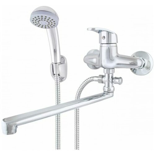 Смеситель для ванны Klip 817 одноручный с L-изливом и аксессуарами