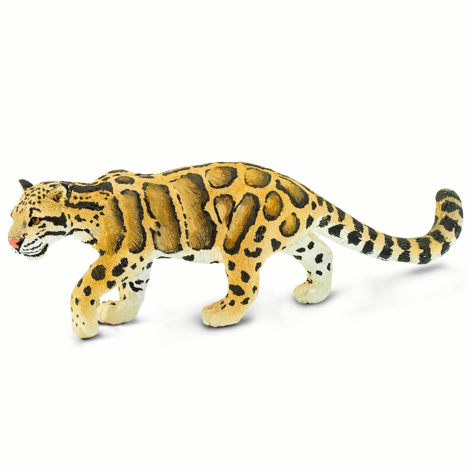 Фигурка животного Safari Ltd Дымчатый леопард, для детей, игрушка коллекционная, 100239