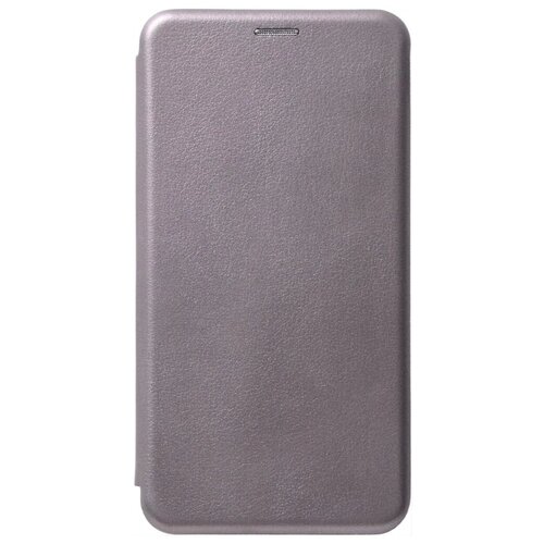 Защитный чехол книжка для Realme C31 - серый чехол книжка fashion case для realme c25s синий