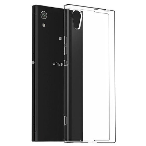 фото Прозрачный силиконовый чехол для sony xa1 plus onext