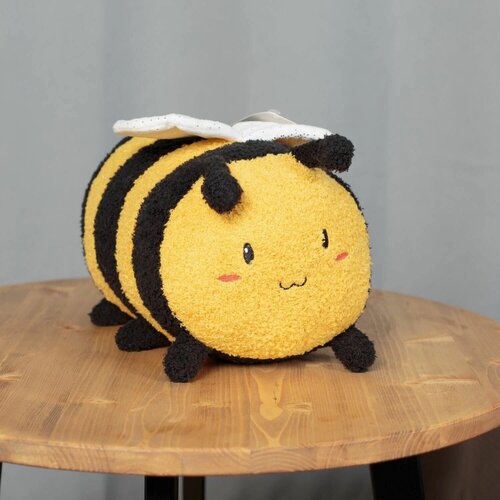 Мягкая игрушка подушка - пчела антистресс 30 см