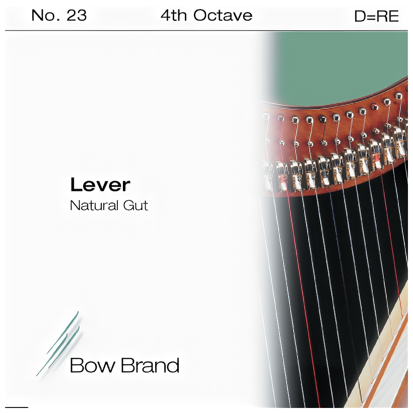 Струна D4 для арфы Bow Brand Lever Natural Gut LS-23D4