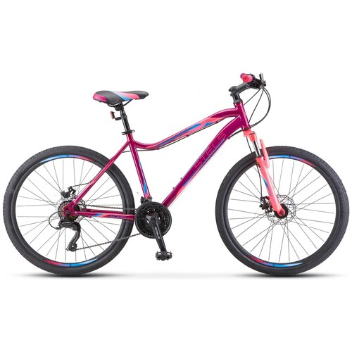 фото Велосипед stels miss 5000 md 26 v020 (2021) 18 фиолетовый/розовый (требует финальной сборки)