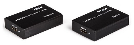 VCOM DD471 Удлинитель HDMI по витой паре до 60м extender VCOM <DD471> +2б.п. - фото №1