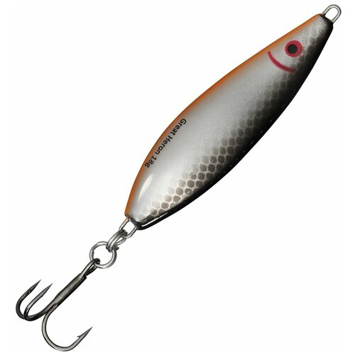 Блесна для рыбалки колеблющаяся Westin Great Heron 18гр 6,5см #Steel Sardine