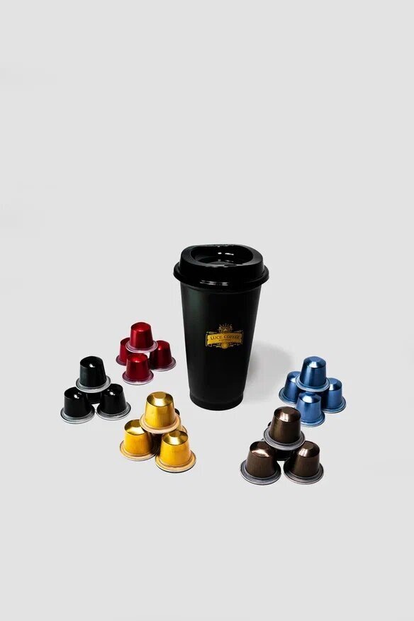 LUCE COFFEE ESPRESSO REGULAR 7 - алюминиевые капсулы, совместимые с кофемашинами Nespresso - фотография № 5