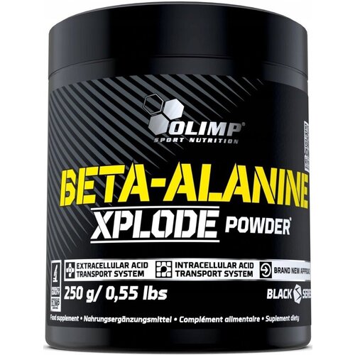 Аминокислоты отдельные, Olimp, Beta Alanine Xplode, 250 г, Апельсин