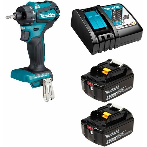 Дрель-шуруповерт аккумуляторная 40Нм 18В LXT Li-Ion 2x5Ач Makita DDF083RTE 3503000₽