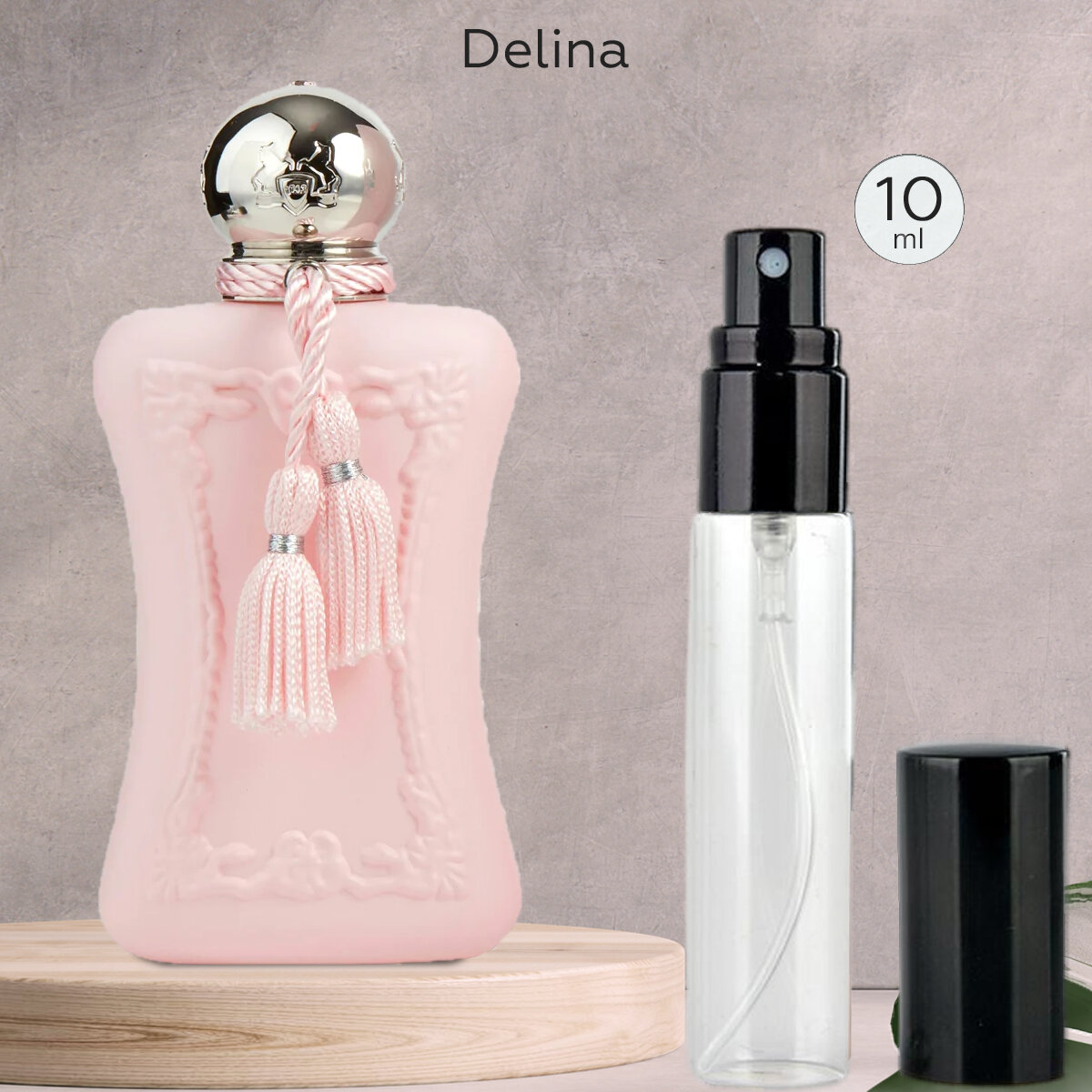 Gratus Parfum Delina духи женские масляные 10 мл (спрей) + подарок