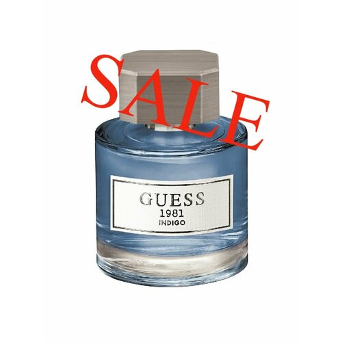 Guess Туалетная вода 1981 Indigo мужская, 100 мл мужская туалетная вода guess 1981 50 мл