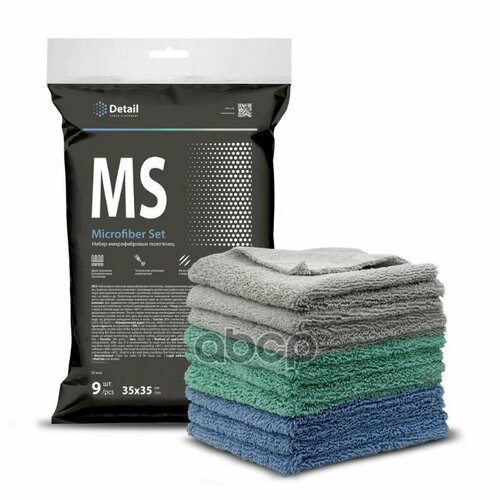 Набор Микрофибровых Полотенец Ms Microfiber Set Detail Dt0442 Detail арт DT0442 1640₽
