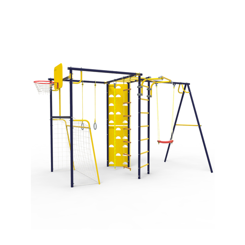 «УДСК-7.2 Атлет-К» Ультрамарин с качелями лодочка