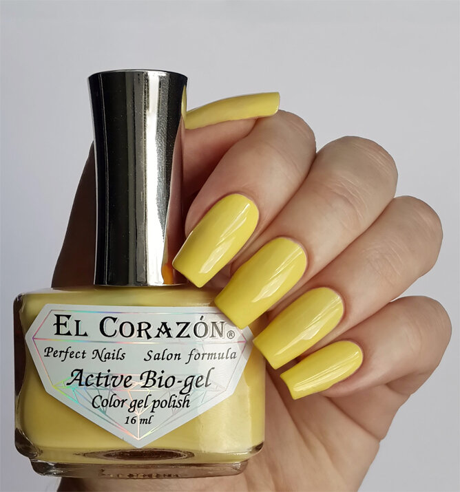 El Corazon лечебный лак для ногтей Активный Био-гель №423/280 Cream 16 мл
