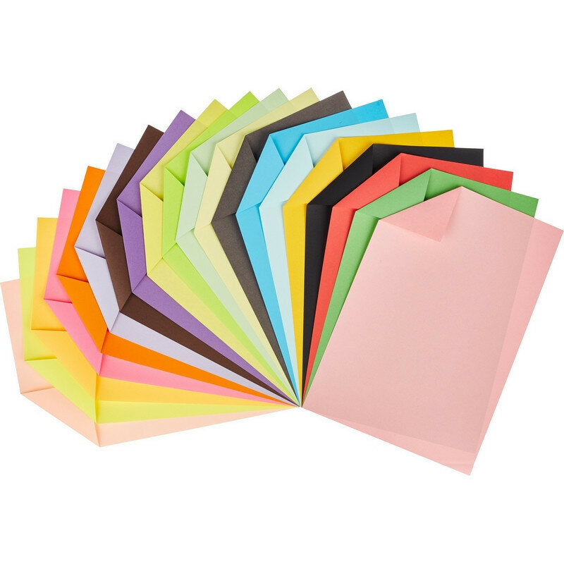Набор цветной бумаги, HOBBY TIME № 4, А4 (205 х 295 мм), 20 листов, 20 цветов , "тонированная", Арт. 11-420-53