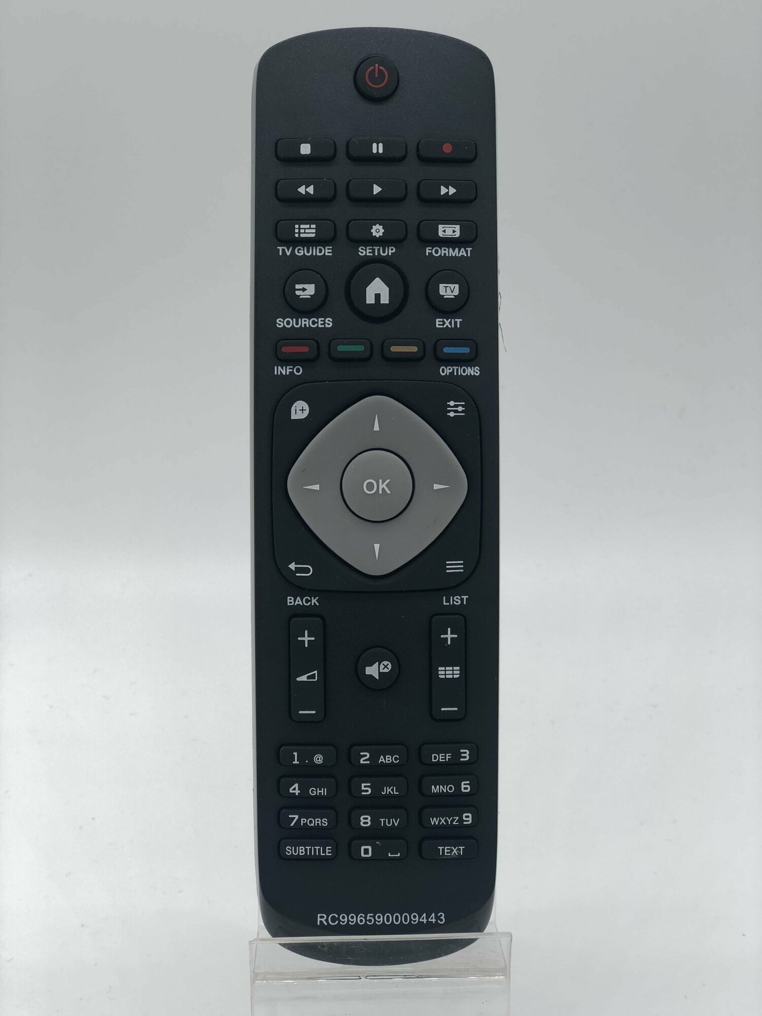 Пульт управления для телевизоров Philips 996590009443 (398GR8BD1NEPHH), черный