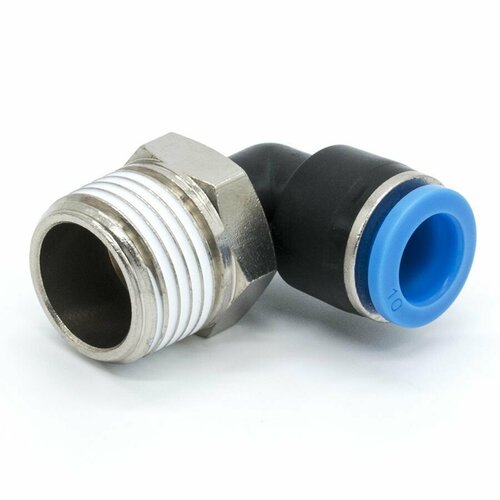 Фитинг PL 10-04 цанговый с наружной резьбой угловой