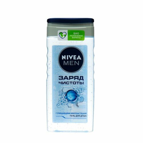 Гель для душа Nivea Men «Заряд чистоты», 250 мл