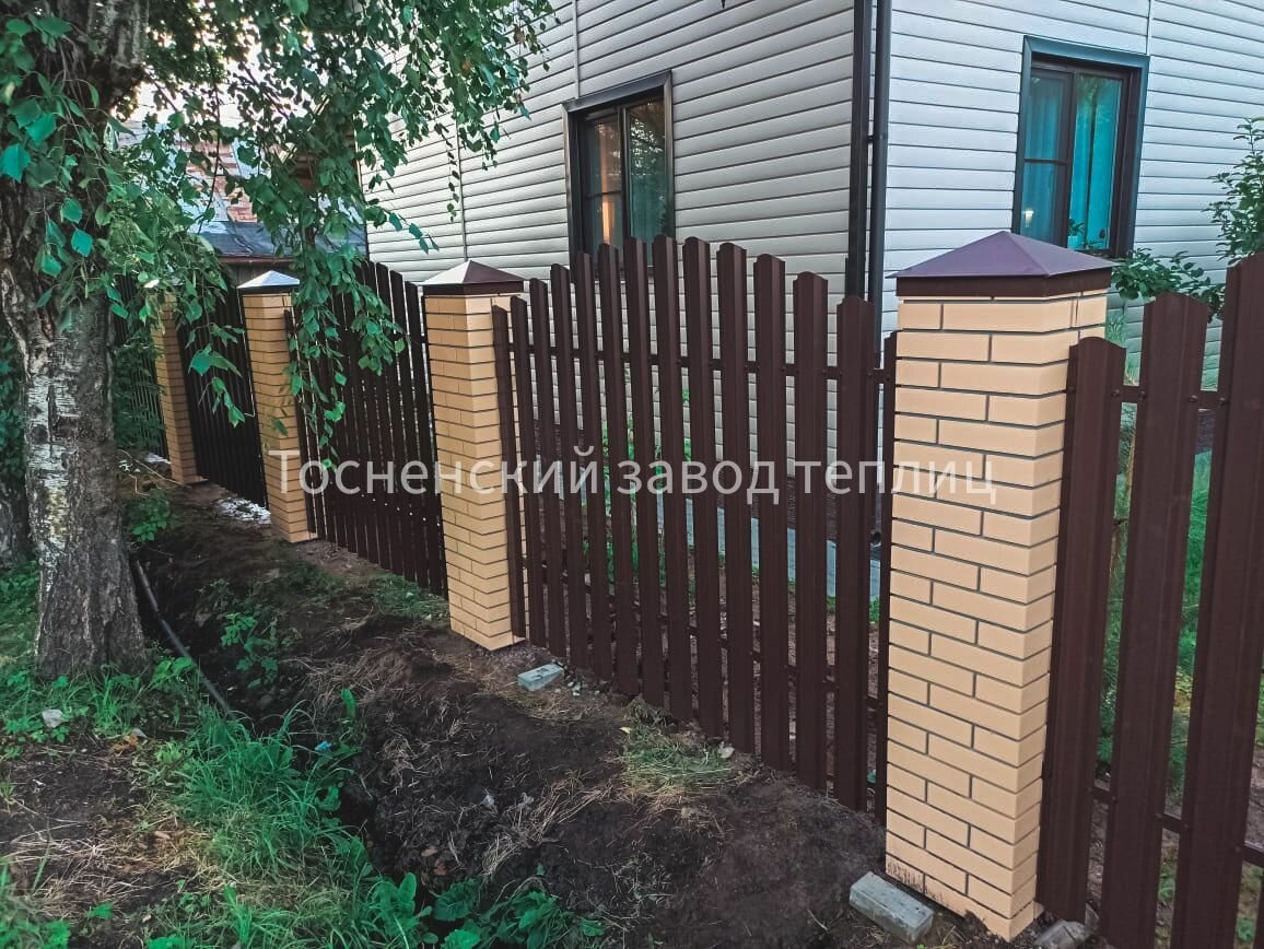 Фасадная пикс панель для наружной отделки под кирпич, пиксельная — фото 1