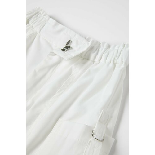 Брюки Zara, размер 6 лет (116 cm), белый