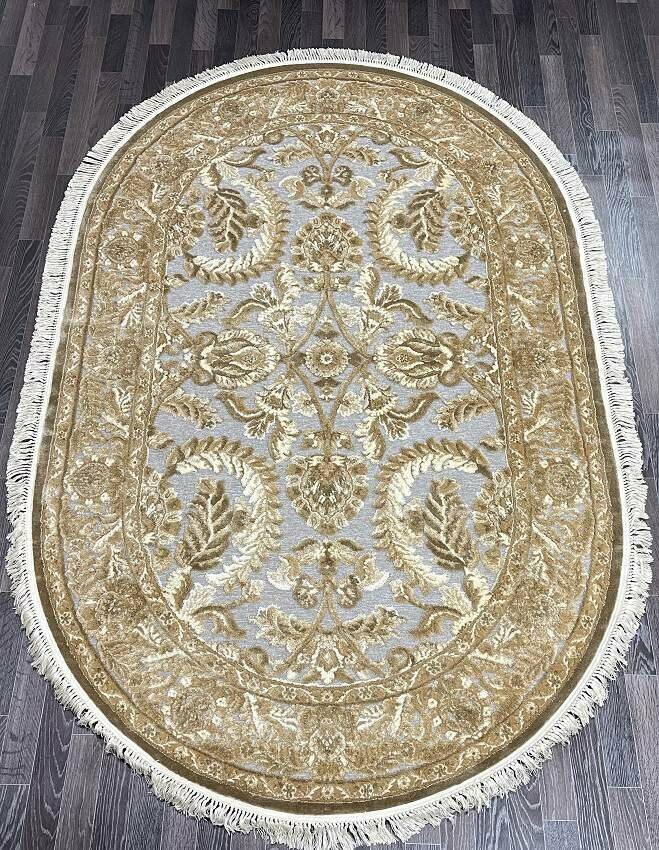 Бельгийский ковёр из вискозы Kunduz 240X330 см. овал