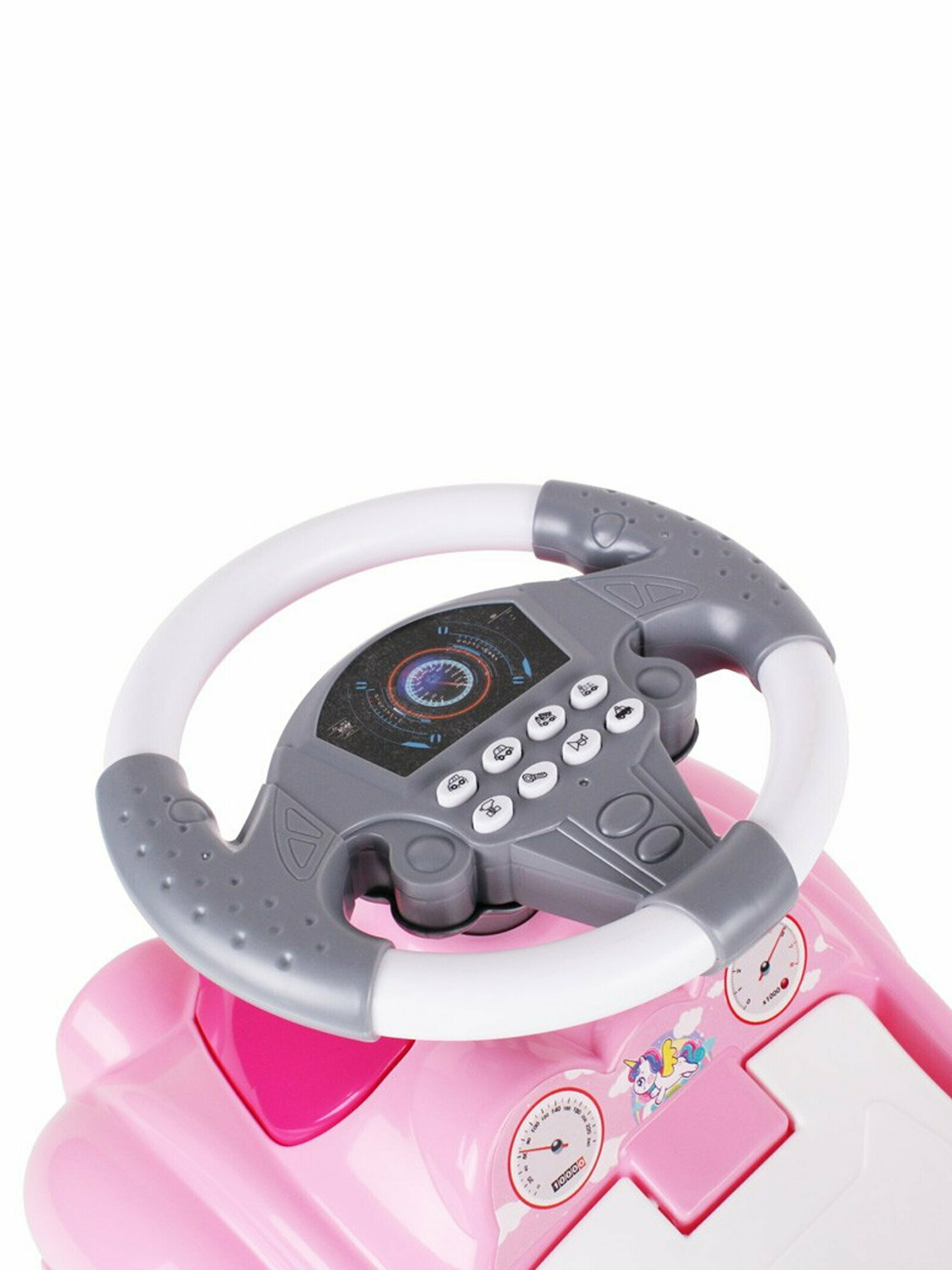 Толокар ТехноК Автомобиль для прогулок, розовый (6658) - фото №5