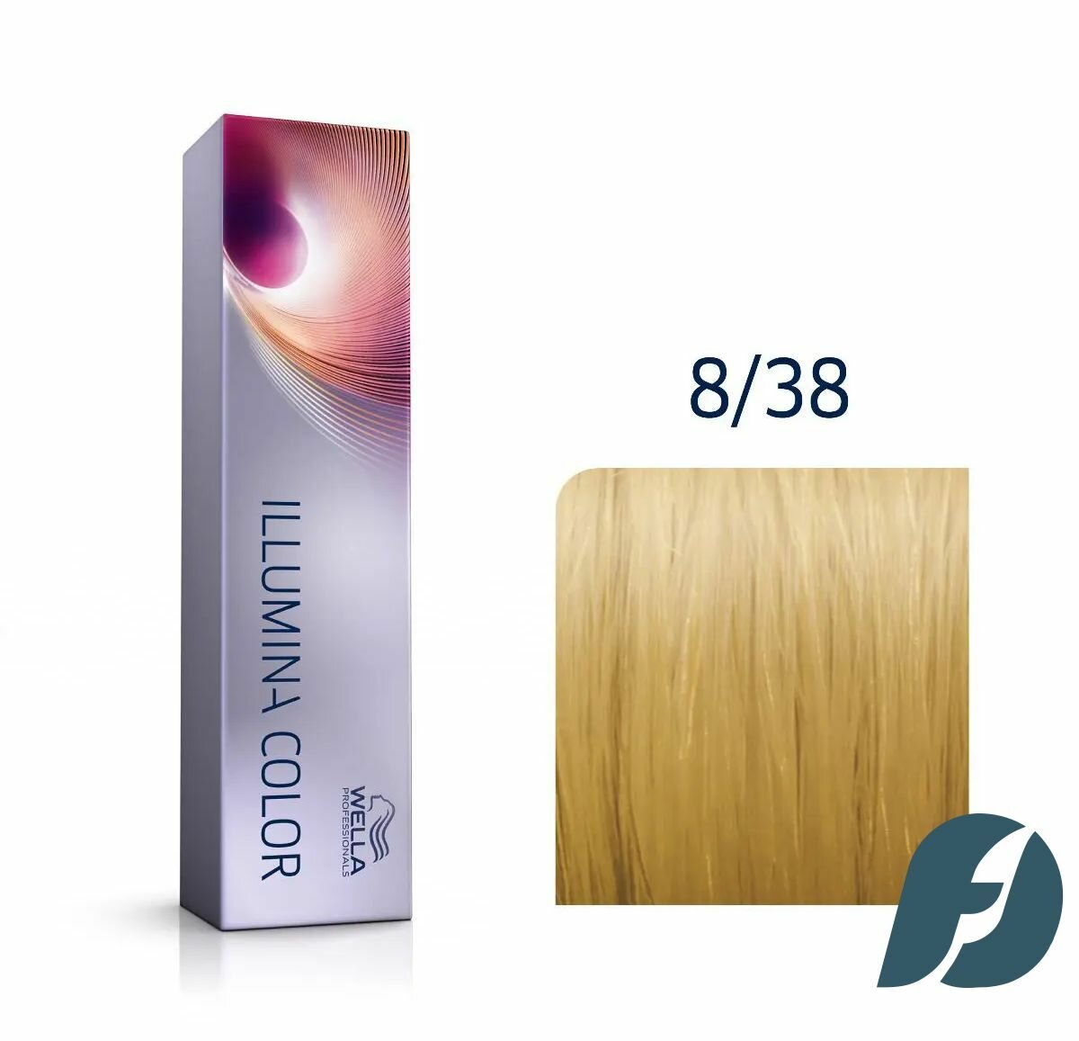 Wella Professionals Illumina Color крем краска для волос 60 мл - Иллюмина 8/38 Светлый блонд золотисто-жемчужный
