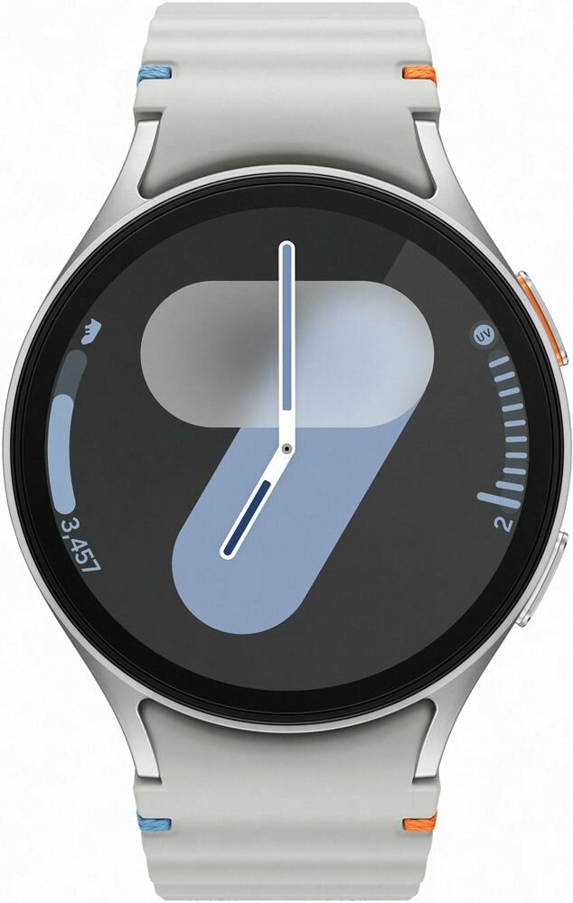 Часы SAMSUNG L315 Galaxy Watch 7 LTE 44 mm siver — фото 1