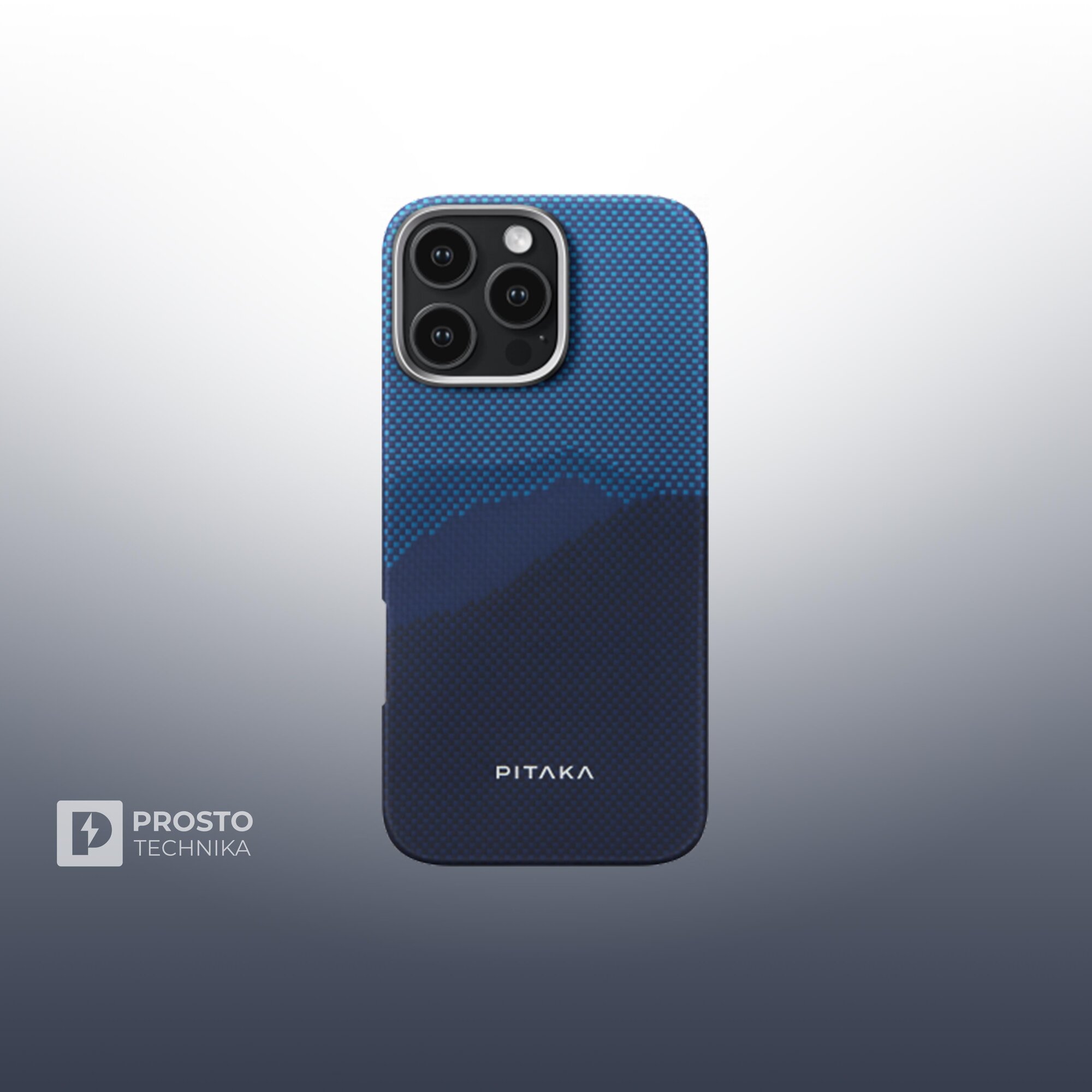 Чехол Pitaka Tactile Woven Ultra Slim Case для iPhone 16 Pro Max - Over the horizon