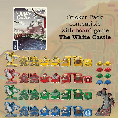 Стикерпак для настольной игры The White Castle (Белый замок)