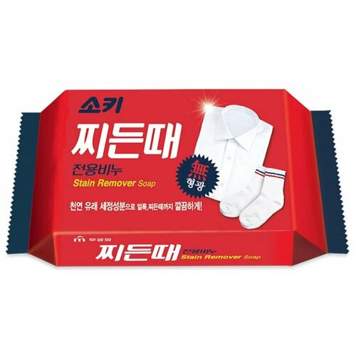 фото Mukunghwa мыло хозяйственное laundry stains, remover soap, 150 г, 2 шт