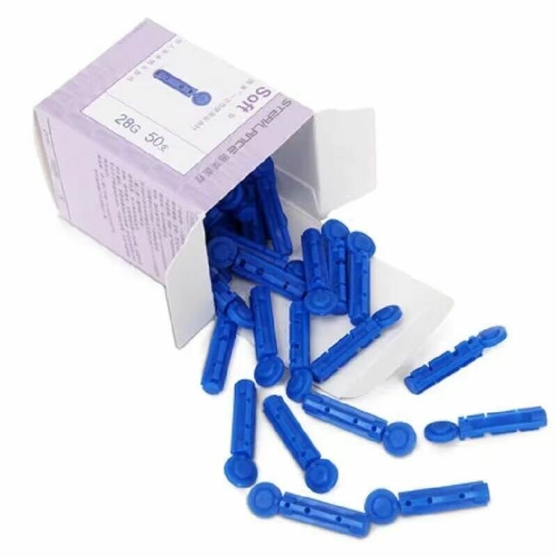 Картинки Ланцеты для глюкометра универсальные скарификаторы 28G , 100 шт