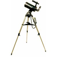 Телескоп Levenhuk SkyMatic 127 GT MAK катадиоптик d127 fl1500мм 250x золотистый / черный