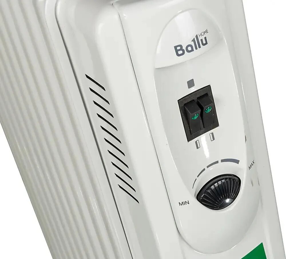 Масляные Радиаторы Масляный радиатор Ballu Comfort BOH/CM-11WDN, с терморегулятором, 2200Вт, 11 секций, 3 режима, белый
