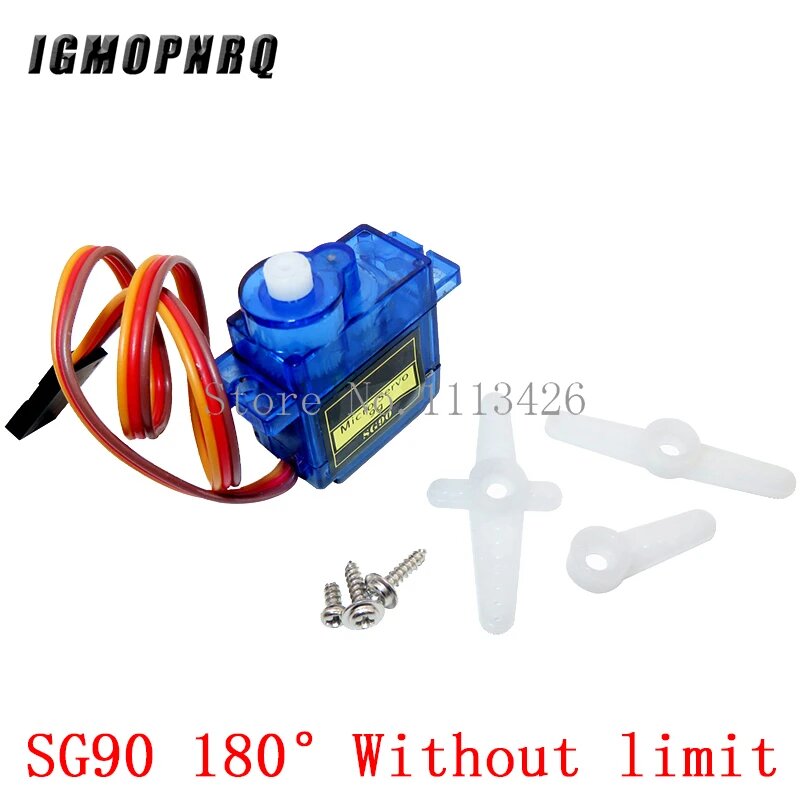 Сервоприводы SG90 MG90S 9g IGMOPNRQ, SG90 180 Without